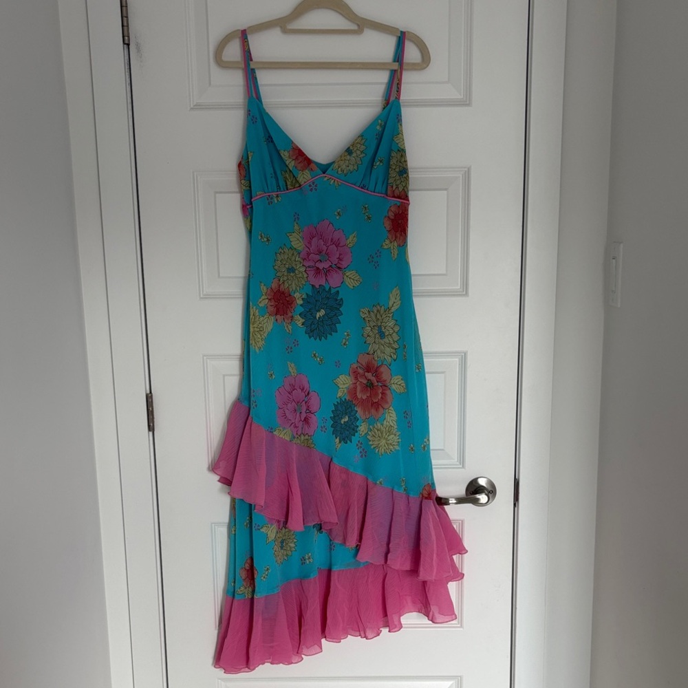 Vintage Bisou Bisou Midi Dress and Ombré dress bundle